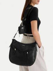 Lasocki Torebka CEO-LSK-X-002-07 Czarny. Czarne listonoszki Lasocki, bez wzorów, bez dodatków. Za 199.99 zł.