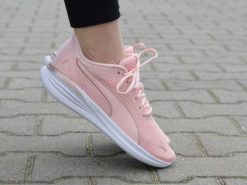 Buty lifestyle damskie Puma Transport Modern 377030 10. Czerwone buty do biegania Puma, bez wzorów, z gumy, bez zapięcia, do biegania. Za 202.51 zł.