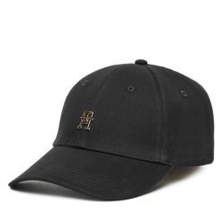 Czapka z daszkiem Tommy Hilfiger. Czarne czapki z daszkiem Tommy Hilfiger, bez wzorów. Za 219.99 zł.
