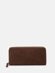 Liebeskind Berlin Skórzany portfel w kolorze brązowym - 19,5 x 9,5 x 2 cm rozmiar: onesize. Brązowe portfele Liebeskind Berlin, bez wzorów, z materiału. Za 250.94 zł.