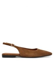 Vagabond Shoemakers Baleriny Delia 5907-240-89 Brązowy. Brązowe baleriny Vagabond Shoemakers, bez wzorów, ze skóry, bez obcasa, bez zapięcia. Za 449.99 zł.