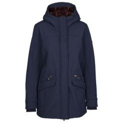 Trespass Anza - Damska kurtka softshellowa Navy Marl. Niebieskie kurtki Trespass, bez wzorów, z softshellu, bez kaptura. Za 398.99 zł.