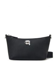 KARL LAGERFELD Torebka A1W32039 Czarny. Czarne listonoszki KARL LAGERFELD, bez wzorów, ze skóry, bez dodatków. Za 299.99 zł.
