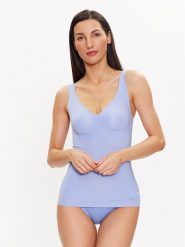 Sloggi Biustonosz top 10205192 Błękitny. Niebieskie biustonosze Sloggi, xs, bez wzorów, z syntetyku, bez kołnierzyka, bez ramiączek. Za 179.99 zł.