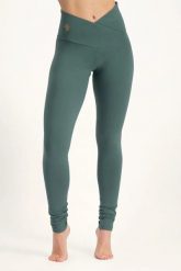 Damskie legginsy z wysokim stanem Urban Goddess Sati. Szare legginsy URBAN GODDESS, bez wzorów, z bawełny, eleganckie, długie. Za 325.50 zł.