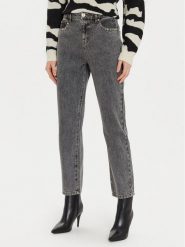 Morgan Jeansy 242-PSIMIO Szary Straight Fit. Szare jeansy Morgan, bez wzorów, z bawełny. Za 199.99 zł.