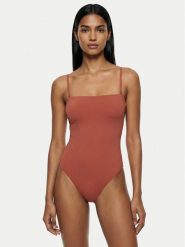 Calvin Klein Swimwear Strój kąpielowy LV00Q62709 Różowy. Czerwone stroje jednoczęściowe Calvin Klein Swimwear, bez wzorów, z syntetyku. Za 449.99 zł.