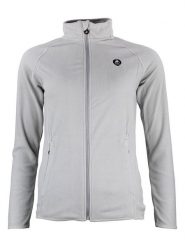 Peak Mountain Kurtka polarowa "Afonor" w kolorze szarym rozmiar: XL. Szare kurtki Peak Mountain, xl, z aplikacjami, z materiału, bez kaptura. Za 65.54 zł.