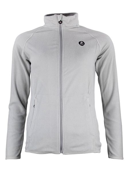 Peak Mountain Kurtka polarowa "Afonor" w kolorze szarym rozmiar: XL. Szare kurtki Peak Mountain, xl, z aplikacjami, z materiału, bez kaptura. Za 122.09 zł.