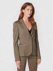 Liu Jo Marynarka WF2205 J4044 Beżowy Regular Fit. Brązowe marynarki i żakiety Liu Jo, bez wzorów, z syntetyku, bez ramiączek. Za 1,299.00 zł.
