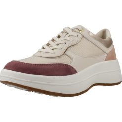 Buty GEOX D SPHERICA ECUB 3 Beżowy. Brązowe buty trekkingowe Geox, z syntetyku, bez zapięcia. Za 485.99 zł.
