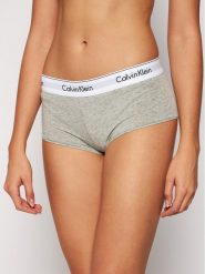 Calvin Klein Underwear Bokserki 0000F3788E Szary. Szare bokserki damskie Calvin Klein Underwear, bez wzorów, z bawełny. Za 89.99 zł.