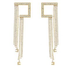Kolczyki Elisabetta Franchi. Żółte kolczyki Elisabetta Franchi, złote. Za 739.99 zł.
