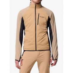 Kurtka hybrydowa Columbia Arctic Crest Hybrid Full Zip. Brązowe kurtki Scarpa, bez wzorów, sportowe, bez kaptura. Za 456.69 zł.