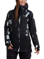 Kurtka narciarska damska Poplar Jacket. Białe kurtki narciarskie FUNDANGO, na zimę, m, bez wzorów, z poliesteru, bez kaptura, narciarskie. Za 499.00 zł.