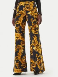 Versace Jeans Couture Jeansy 80HAB506 ES153 Czarny Wide Leg. Czarne jeansy Versace Jeans Couture, bez wzorów, z bawełny. Za 1,739.00 zł.