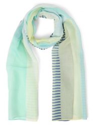 Marie Lund Szalik Kobiety niebieski|wielokolorowy, ONE SIZE. Niebieskie szaliki i kominy Marie Lund, bez wzorów, z syntetyku, eleganckie. Za 119.95 zł.