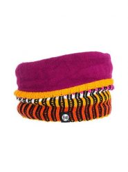 Buff Szal-koło ze wzorem - szer. 21 cm rozmiar: onesize. Żółte szaliki i kominy Buff, bez wzorów, z polaru. Za 109.26 zł.