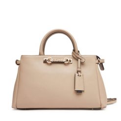 Torebka Guess. Brązowe torebki klasyczne Guess, z aplikacjami, klasyczne, bez dodatków. Za 449.99 zł.