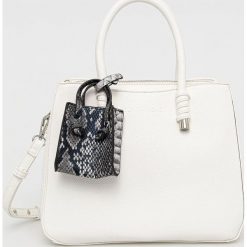 Silvian Heach torebka kolor biały. Białe shopper bag Silvian Heach, bez wzorów, bez dodatków. W wyprzedaży za 209.99 zł.