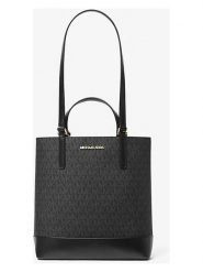 Michael Kors Skórzana torebka w kolorze czarnym - 30 x 27 x 9 cm rozmiar: onesize. Czarne torebki klasyczne Michael Kors, bez wzorów, z materiału, na ramię, bez dodatków. Za 786.95 zł.