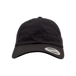 Bawełniana Czapka Z Daszkiem Dla Dorosłych Unisex. Białe czapki z daszkiem FLEXFIT, bez wzorów, z bawełny. Za 73.99 zł.