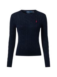 Polo Ralph Lauren Sweter damski z dzianiny Kobiety Bawełna niebieski jednolity, XS. Niebieskie swetry Polo Ralph Lauren, xs, bez wzorów, z bawełny, bez ramiączek. Za 989.95 zł.