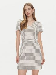Vero Moda Sukienka letnia Gina 10325612 Beżowy Regular Fit. Brązowe sukienki Vero Moda, l, bez wzorów, z wiskozy, bez kołnierzyka, bez ramiączek. Za 109.99 zł.
