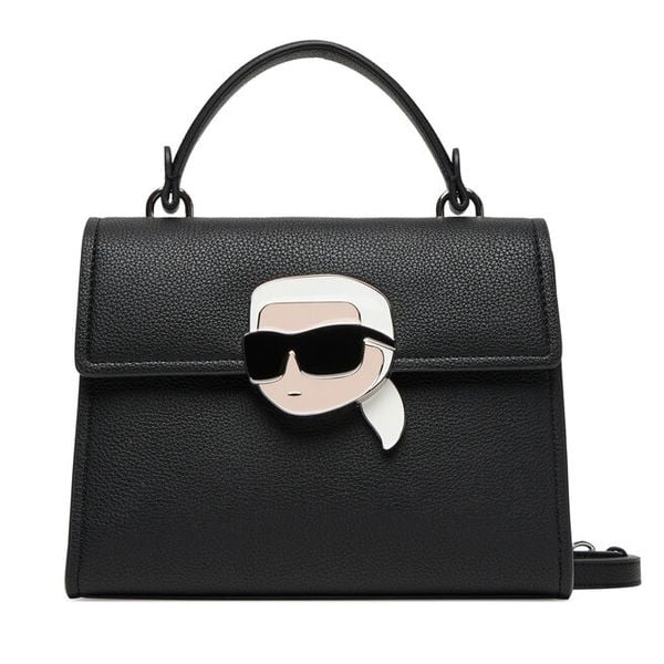 Torebka KARL LAGERFELD. Czarne torebki klasyczne KARL LAGERFELD, bez wzorów, klasyczne, bez dodatków. Za 799.99 zł.