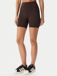 Adidas Szorty sportowe Optime Power KF1043 Brązowy Slim Fit. Brązowe szorty sportowe adidas, bez wzorów, z syntetyku, na fitness i siłownię. Za 259.99 zł.