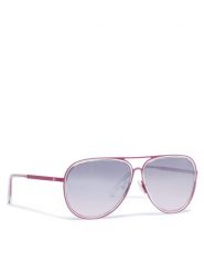 Guess Okulary przeciwsłoneczne GU6982 Różowy. Czerwone okulary przeciwsłoneczne Guess, z aplikacjami, z tworzywa sztucznego, metalowe. Za 519.99 zł.