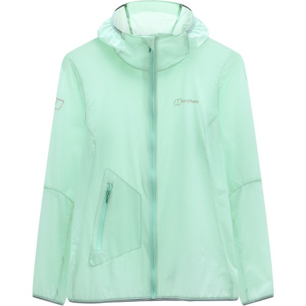 Kurtka przeciwwiatrowa damska Berghaus Pendower Wind Jkt Af. Zielone kurtki Berghaus, bez wzorów, z materiału, bez kaptura. Za 478.49 zł.