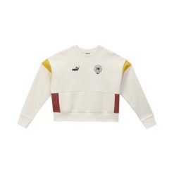 Damska bluza z okrągłym dekoltem Deutscher Handball Bund Archive PUMA. Białe bluzy Puma, xl, bez wzorów, sportowe, bez ramiączek, bez kaptura. Za 316.50 zł.