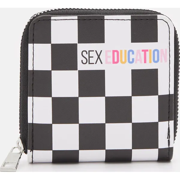 Portfel Sex Education - Czarny. Czarne portfele Sinsay, bez wzorów. W wyprzedaży za 12.99 zł.