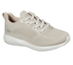 Buty Bobs Squad - Tough Talk Rozmiar 36 Beżowy - 32504-NAT. Brązowe buty treningowe Skechers, bez wzorów, z jersey, bez zapięcia. Za 303.00 zł.