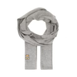 Szalik MOSCHINO. Szare szaliki i kominy MOSCHINO, bez wzorów. Za 589.99 zł.