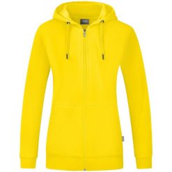 Kurtka damska Jako Organic. Żółte kurtki JAKO, m, bez wzorów, z bawełny, biznesowe, z kapturem. Za 366.00 zł.