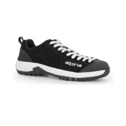 Buty turystyczne dla dorosłych Alpina Diamond 2.0. Czarne buty trekkingowe Alpina, na jesień, z materiału, przed kostkę, bez zapięcia. Za 300.00 zł.