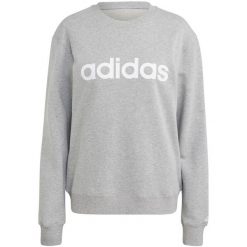 Bluza damska adidas Essentials Linear French Terry. Białe bluzy adidas, s, bez wzorów, bez kaptura. Za 199.00 zł.