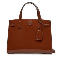 Torebka Tory Burch. Brązowe torebki klasyczne Tory Burch, bez wzorów, klasyczne, bez dodatków. Za 1,469.00 zł.