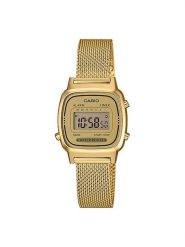 Casio Zegarek Vintage LA670WEMY-9EF Złoty. Żółte, cyfrowe zegarki Casio, złote. Za 309.99 zł.