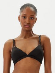 Calvin Klein Swimwear Góra od bikini KW0KW02793 Czarny. Czarne bikini Calvin Klein Swimwear, bez wzorów, z syntetyku. Za 179.99 zł.