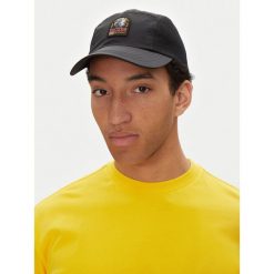 Czapka z daszkiem Parajumpers. Czarne czapki z daszkiem Parajumpers, bez wzorów. Za 259.99 zł.