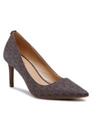 MICHAEL Michael Kors Szpilki Alina Flex Pump 40F2HNMP1B Brązowy. Brązowe szpilki MICHAEL Michael Kors, bez wzorów, ze skóry, bez obcasa, na szpilce, bez zapięcia. Za 569.99 zł.
