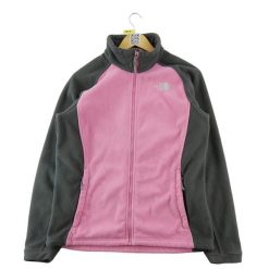 Bluza polarowa damska Crescent Full-Zip The North Face. Czerwone bluzy z kapturem The North Face, l, bez wzorów, z polaru, bez kaptura, outdoorowe. Za 127.76 zł.