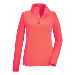 Bluza damska Killtec KSW 101 WMN FLC SHRT. Czarne bluzy Killtec, bez wzorów, bez kaptura. Za 149.99 zł.