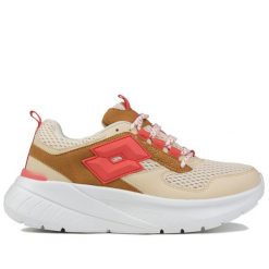 Buty damskie sportowe Lotto SPIRITIV. Brązowe buty treningowe Lotto, bez wzorów, bez zapięcia. W wyprzedaży za 159.00 zł.