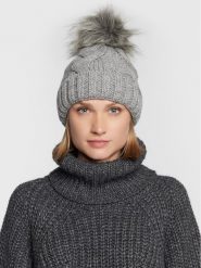 4F Czapka H4Z22-CAD010 Szary. Szare czapki zimowe 4f, bez wzorów, z materiału. Za 69.99 zł.