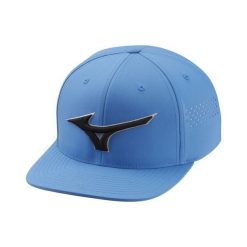 Czapka z daszkiem golf Mizuno Tour Flat Snapback Niebieski. Niebieskie swetry Mizuno, s, bez wzorów, sportowe, bez ramiączek. Za 292.95 zł.