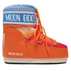 Śniegowce Moon Boot. Brązowe śniegowce Moon Boot, bez wzorów, bez zapięcia. Za 859.99 zł.